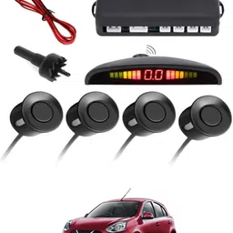 zplus Universal 4 Black Reverse Parking Sensor With LED Display For Cars-187 Safety of Passengers/Car One Alarm Kit-1962 Parking Sensor-picture-22