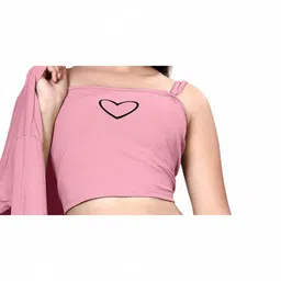 nirala fashion Women Cotton Blend Crop Top Palazzo Set image 4