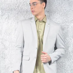 crimsoune club Men Solid Single Breasted Casual Blazer-picture-17