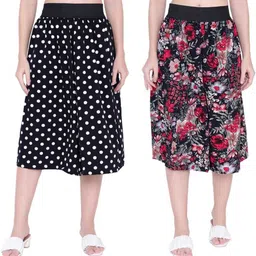 prabhnoorskirts Women Light Blue Capri-picture-10