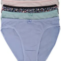marks & spencer Pack of 5 Women Boy Short Green Panty-picture-19
