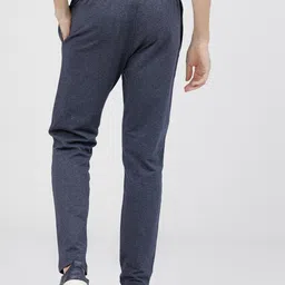 highlander Men Solid Blue Track Pants image 2