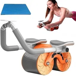 obixo 2023 New Ab roller Wheel, Automatic Rebound 2 In 1 For Abs Workout Ab Exerciser Ab Exerciser-picture-10