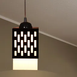 gojeeva Creative Wood Pendant Lamp Ceiling Lamp image 2