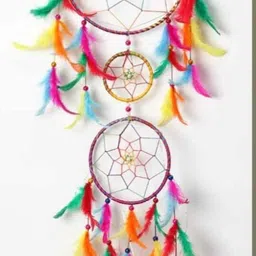 nahida Multicolor Feather Dream Catcher Feather Dream Catcher-picture-46