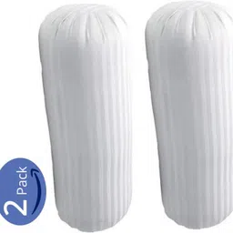 swikon star Microfibre Stripes Bolster Pack of 2 image 1