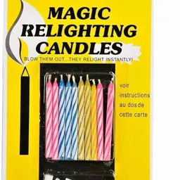 gorgeous moment Birthday Party Decoration Items for Kids | Birthday Candles Sparkling | Magic Relighting Candles | Happy Birthday Candles for Boys & Girls Candle-picture-11