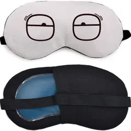 veeva beauty & fashion Ice Gel Sleeping Eye Mask for Resting Insomnia Meditation (White)-picture-21