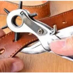 drunna Metal Belt Punching Machine with Multiple Hole Sizes Pliers Repair Tool/Multi-Tools for Leather Strap or Waist Belts Pincer Plier image 4