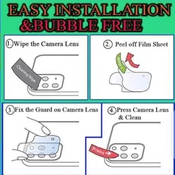 DB Back Camera Lens Glass Protector for TECNO POVA 5 PRO CAMERA LENS image 4