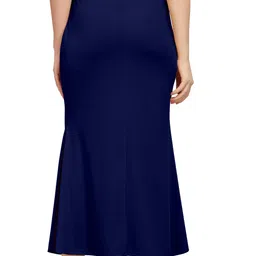 SHAYONAM FFish N Blue L VEMEZ Lycra Blend Petticoat image 2