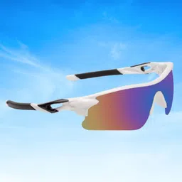 cubana club White and Black Sports Goggle For Men Cricket/ Cycling/ Running/ Cricket Goggle-picture-11