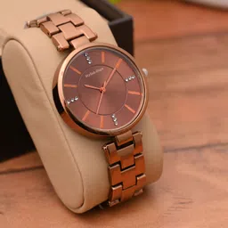 stylish guys watch for women, Trending Women Watch EXA326 Analog Watch - For Women WATCH FOR WOMEN BROWN EXA326 image 3