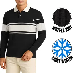 try this Men Full Sleeve Color Block Sweatshirt image 3