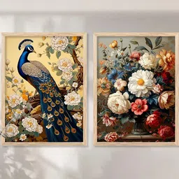 WALLLANE Brown Wood Wall Art-picture-19