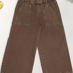 Pantaloons Junior Girls Flared High-Rise Cotton Jeans-image-33
