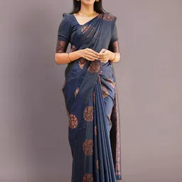 AMRUTKALA SAREES Woven Design Designer Banarasi Saree-picture-40