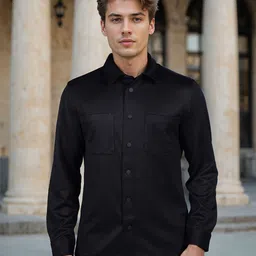 Celio Classic Spread Collar Long Sleeves Shirt-picture-42