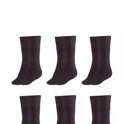 MUKHAKSH Brown Cotton Socks-picture-37