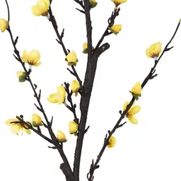 Myntra Elegant Homes Yellow 2 Pieces Blossom Artificial Flower image 5