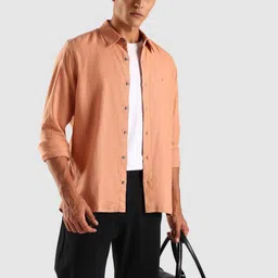 Calvin Klein Jeans Spread Collar Regular Fit Casual Shirt-picture-24