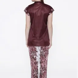 PHALIN Printed Maxi Nightdress image 3