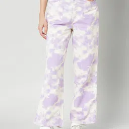 Kraus Jeans Women Wide Leg High-Rise Light Fade Jeans-picture-14