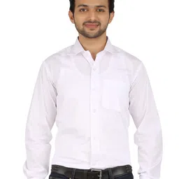PRAKASAM COTTON Spread Collar Cotton Formal Shirt-image-37