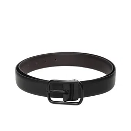 WINSOME DEAL Men Tang Closure Textured Formal Belt image 2
