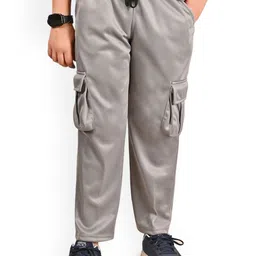 BAESD Boys Mid Rise Cargo Track Pants image 1