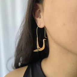 Studio Anviksha Animal Shaped Hoop Earrings image 4