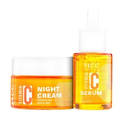 VLCC Vitamin C Night Cream - 50 g With Vitamin C Serum - 30 ml-image-52