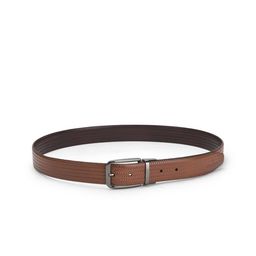 Cazzano Men Textured Leather Reversible Belt-picture-2