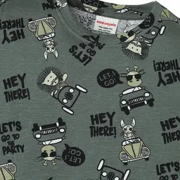 RAINE AND JAINE Boys Printed Night suit image 2