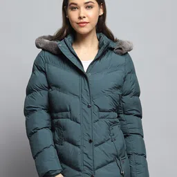 Monte Carlo Women Floral Lightweight Outdoor Puffer Jacket-image-96