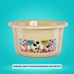 Aura White & Blue 3 piece Abstract Plastic Bath Accessories Set image 4