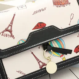 StyleCast Graphic Printed Crossbody Sling Bag image 2