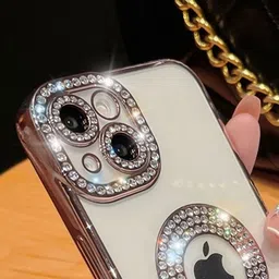 Luxury Kase Solid Printed iPhone 15 Plus Back Case Mobile Accessories image 3