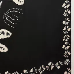 Sangria Ethnic Printed Bandhani Saree With Blouse Piece image 4