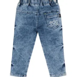 Wish Karo Boys Classic Typography Printed Regular Fit Mid-Rise Clean Look Cotton Jean image 2