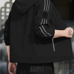 futse peno Men Solid Casual Jacket image 3