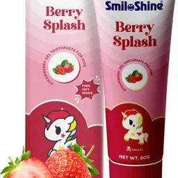 Unicorn Gel Toothpaste for Kids - Strawberry Flavor Toothpaste-image-32