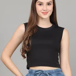 GRACIT Cotton Crop Top-picture-19