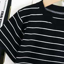 StyleCast x Revolte Boys Striped Short Sleeves T-shirt With Shorts image 3
