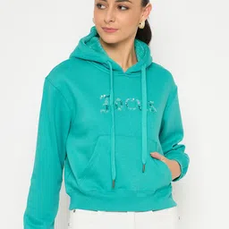 Madame Women Long Sleeves HoodedSweatshirt-picture-14