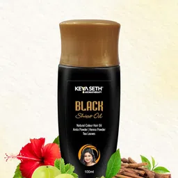 keya seth aromatherapy KEYA SETH Black Shine Oil - 100 ml image 1