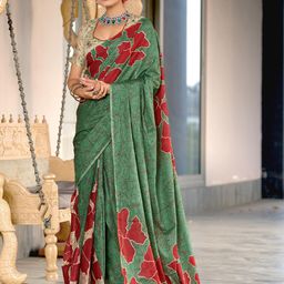 LeeliPeeri Designer Floral Block Print Saree-picture-37
