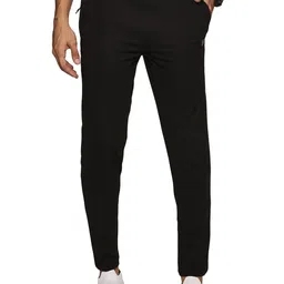 DOMIN8 Men Slim-Fit Mid-Rise Track Pants image 1