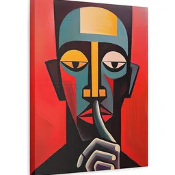 Sassyco Red Single Piece Canvas Other Wall Paintings image 4