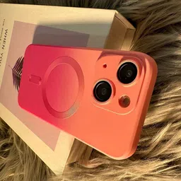Luxury Kase Solid Printed iPhone 15 Back Case Mobile Accessories image 2